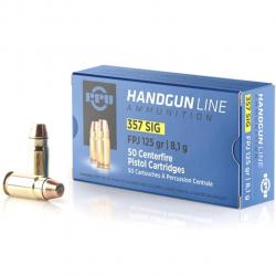 Boite munition PPU/Partizan 357 SIG FPJ 125gr 8.1g x50