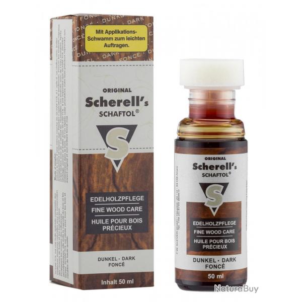 Huile pour bois pr&eacute;cieux Scherell&#039;s Schaftol 50ML Dark