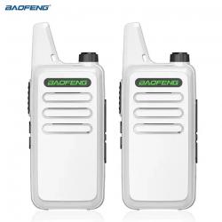 2x TALKIES-WALKIES BAOFENG T20 - BLANC - LIVRAISON GRATUITE
