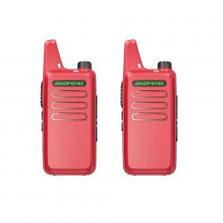 2x TALKIES-WALKIES BAOFENG T20 - ROUGE - LIVRAISON GRATUITE