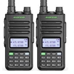 2x TALKIES-WALKIES BAOFENG UV-13 PRO V2 - NOIR - LIVRAISON GRATUITE