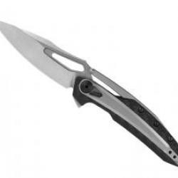 Couteau Zero tolérance knives 0990 Lame acier CPM-20CV finition « stonewashed » avec « flipper »