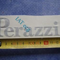 1 AUTO-COLLANT PERAZZI  couleur argent n°2