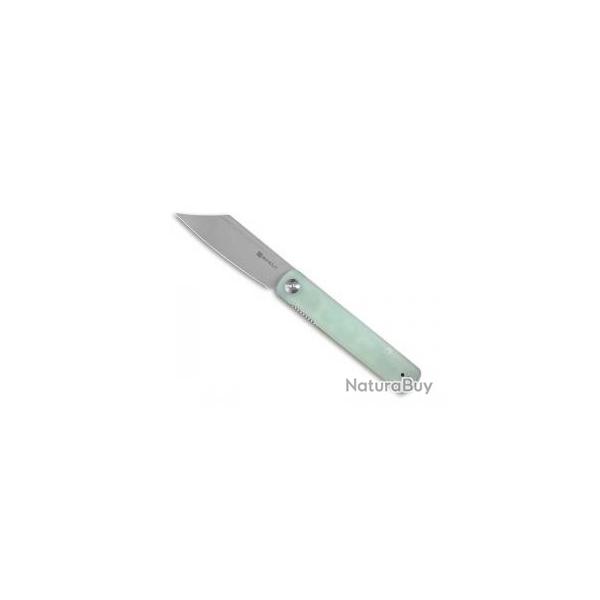 Couteau Sencut BRONTE lame tanto invers acier 9Cr18MoV finition stonewashed + pochette noir nylon