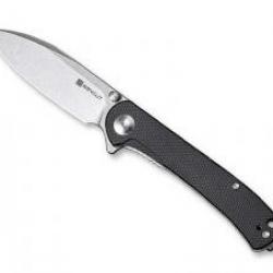 Couteau Sencut SCEPTER lame acier 9Cr18MoV finition stonewashed +flipper +pochette noir