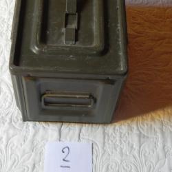 boite à munition ou rangement origine armée.