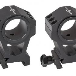 Anneaux de montage tactiques Sightmark 30 mm et 1 pouce extra haut