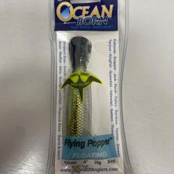 !! OPE -70% !! LEURRE OCÉAN BORN FLYING POPPER COL GBK