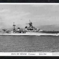 CPA - Marine Militaire - JEAN DE VIENNE CROISEUR 25-8-1941 N&deg;3569
