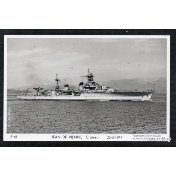 CPA - Marine Militaire - JEAN DE VIENNE CROISEUR 25-8-1941 N3569