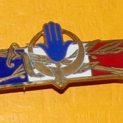 Forces Françaises en Afrique du Nord, dos lisse gravé, Déposé , FABRICANT DRAGO PARIS DEPOSE , HOMOL