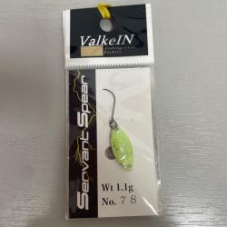 !! OPE -70%!! LEURRE VALKEIN 1.1gr col N·78