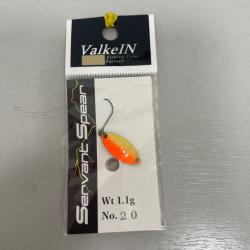 !! OPE -70%!! LEURRE VALKEIN 1.1gr col N·20