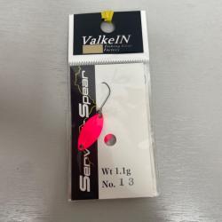 !! OPE -70%!! LEURRE VALKEIN 1.1gr col N·13
