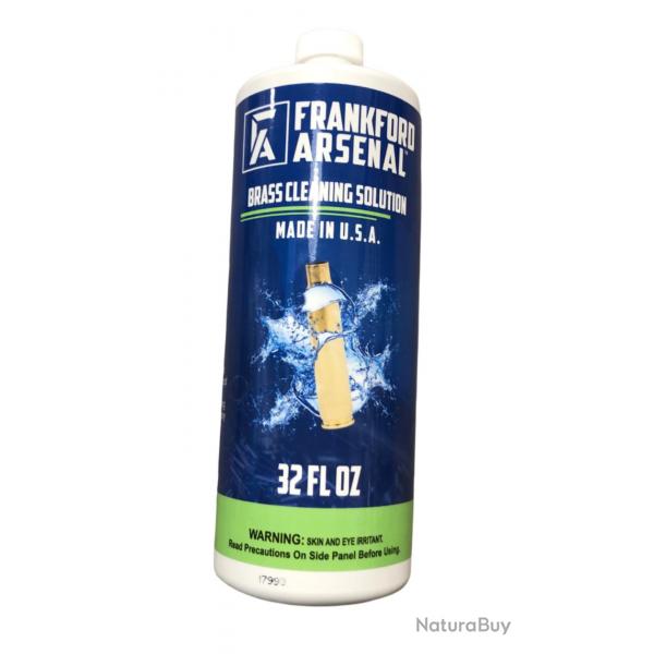 FRANKFORD ARSENAL - solution de nettoyage d'etuits ultrason - BRASS CLEANING SOLUTION - 0.946L