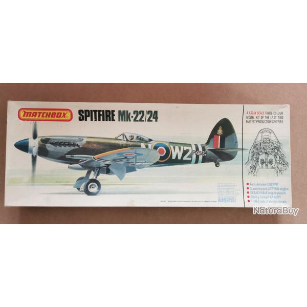 Maquette Mathbox Supermarine Spitfire Mk-22/24 au 1:32