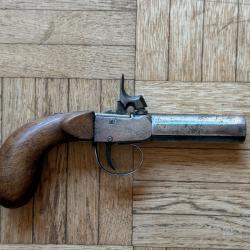 Pistolet à poudre noire Derringer