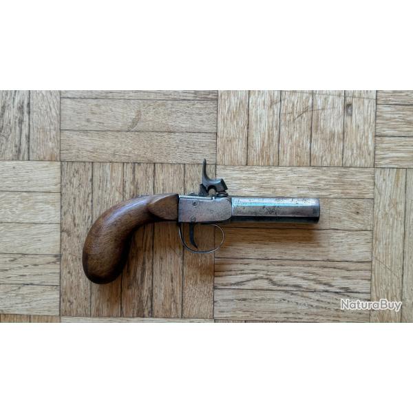 Pistolet  poudre noire Derringer