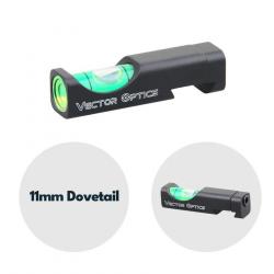 Niveau à bulle tactique Vector optics pour rail de 11 mm