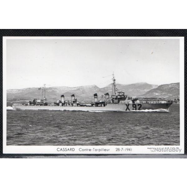 CPA - Marine Militaire - CASSARD CONTRE-TORPILLEUR 28-7-1941 N3576