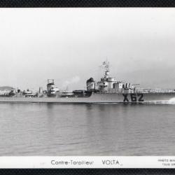 CPA - Marine Militaire - CONTRE - TORPILLEUR VOLTA N°1485