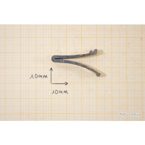 Ressort en V de platine / dtente / gachette. Restauration arme ancienne, pistolet fusil (D)