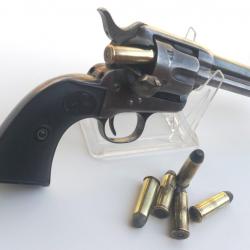 Superbe Colt SAA FRONTIER 1873, calibre 44-40 WCF, canon de 4 pouces 3/4. Catégorie D