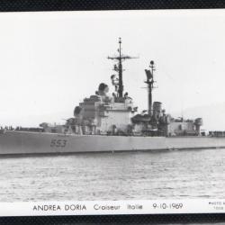 CPA - Marine Militaire - ANDREA DORIA CROISEUR ITALIE 9-10-1969 N&deg;3578