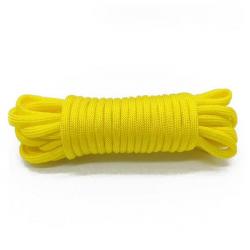 Paracorde 550 - 7 brins - jaune - 20 mètres - LIVRAISON GRATUITE