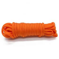 PARACORDE 550 - 7 BRINS - ORANGE - 20 MÈTRES - LIVRAISON GRATUITE