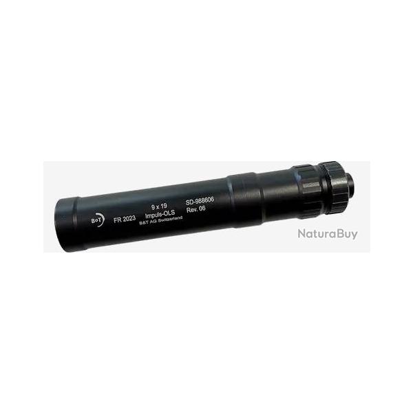 SILENCIEUX B&T IMPULS-OLS 9X19 - 13.5x100LH ou 1/2x28 M 13.5*1L