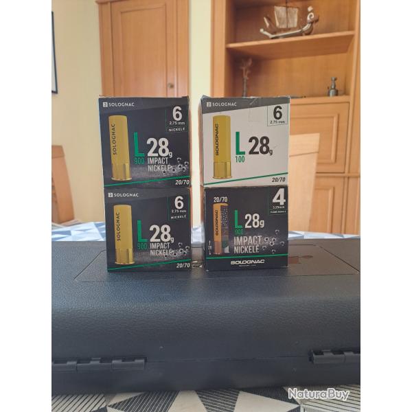 A VENDRE CARTOUCHES CALIBRE 20