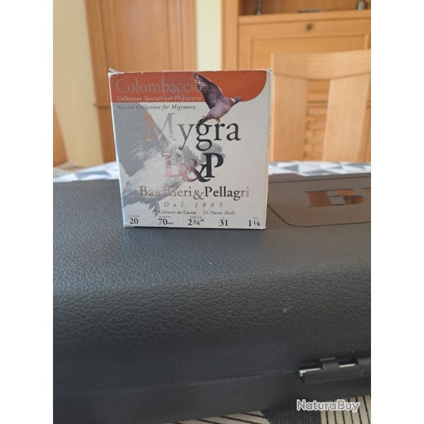A VENDRE CARTOUCHES CALIBRE 20 B ET P