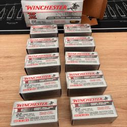 Balles winchester super x 22lr