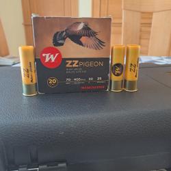 A VENDRE CARTOUCHES CALIBRE 20 WINCHESTER