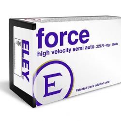 Cartouches Eley 22 lr Force bte de 500