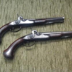 Paire de pistolet