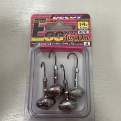 !! OPE -70%!! TÊTE PLOMBÉE DECOY EGG TWO ONE 14gr 2/0