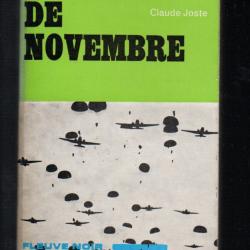 les paras de novembre collection feu fleuve noir de claude joste