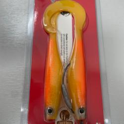 !! OPE -70%!! LEURRE HYPERLASTICS CURLYMINN SWIMBAIT 6'´col SUNSET
