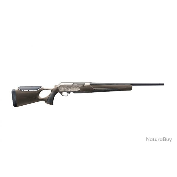 CARABINE BROWNING BAR 4X PLATINIUM CAL 300WM  AVEC CROSSE TROU DE POUCE BRUN NOIRE(112A10007)