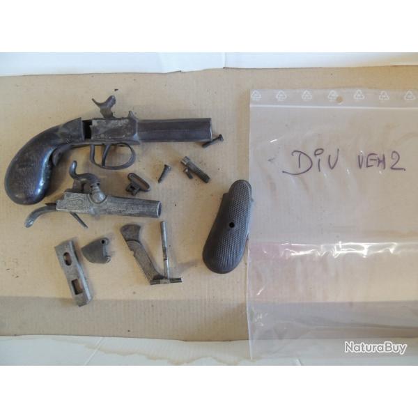 pieces de PISTOLET DE COFFRE  a inventorier