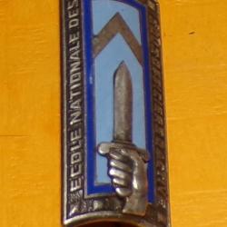 Ecole Nationale des Sous Officiers d'Active, émail , FABRICANT DRAGO PARIS  ,HOMOLOGATION 1987, ETAT