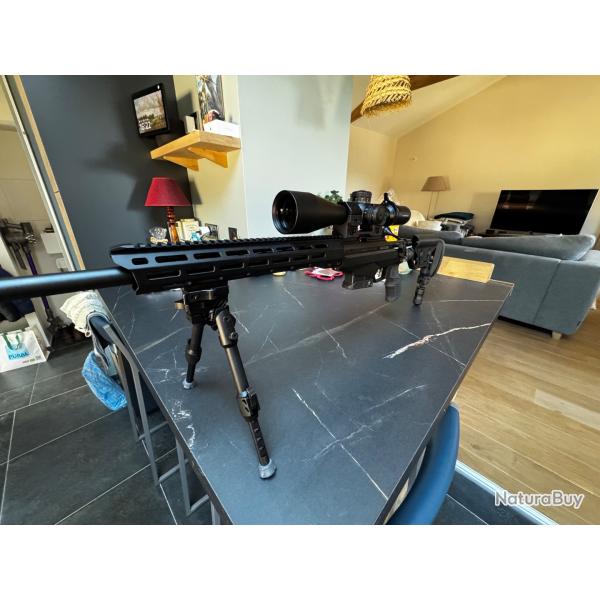 TIKKA T3X TAC A1 308win lunette , silencieux et bipieds