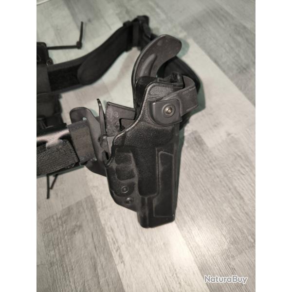 Ceinture Tactique Holster 9mm Police Nationale