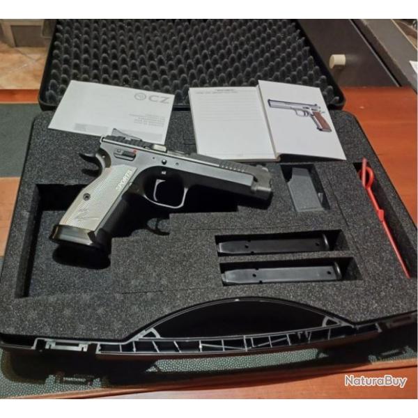 PISTOLET CZ 75 TS2 BLACK POLYCOAT CAL 9MM CAT B