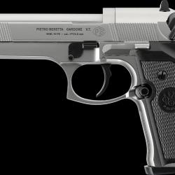 Pistolet Beretta M92 FS nickele cal.4,5mm 7,5joules Co2