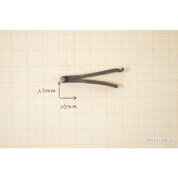 Ressort en V de platine / dtente / gachette. Restauration arme ancienne pistolet revolver fusil (X)