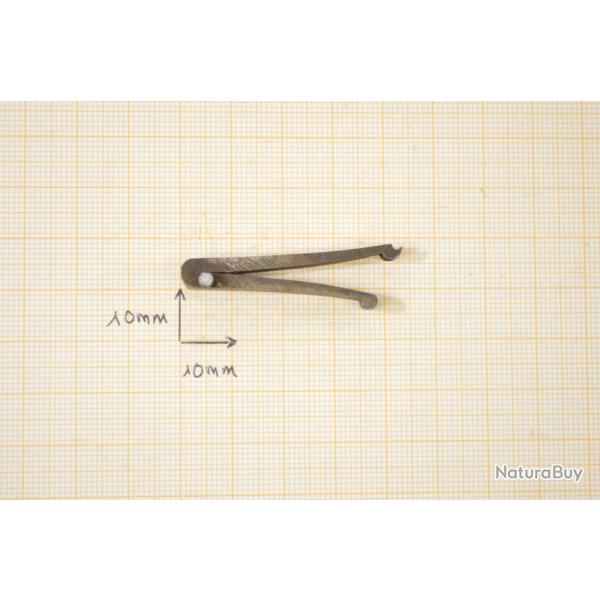 Ressort en V de platine / dtente / gachette Restauration arme ancienne pistolet revolver fusil (AB)