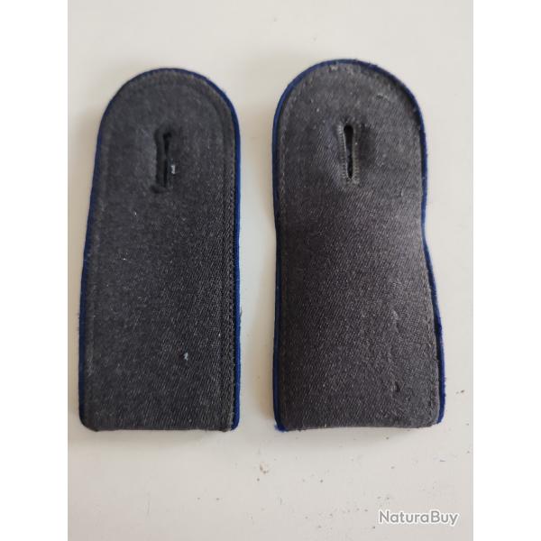 PAIRE DE PATTES D PAULE BUNDESWEHR , LISER BLEU FONC